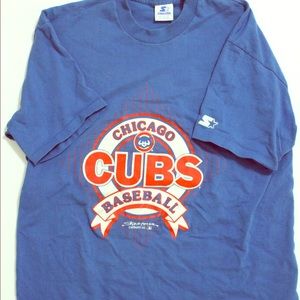1991 Chicago Cubs starter shirt